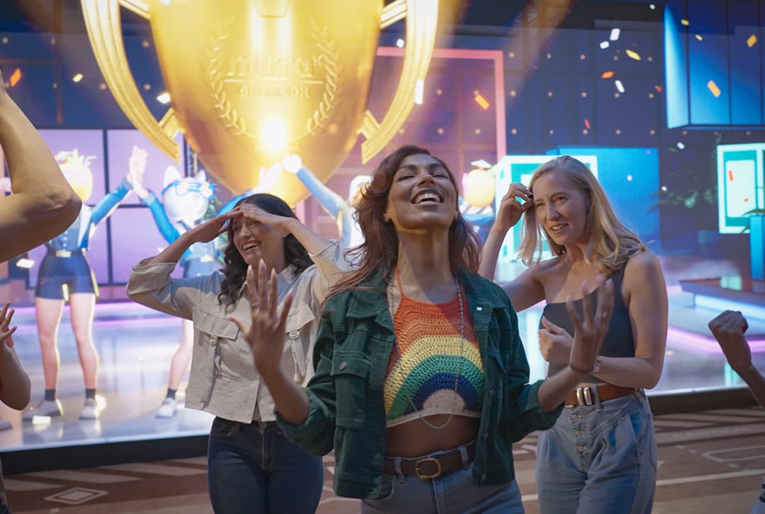 Live sports on the big screen